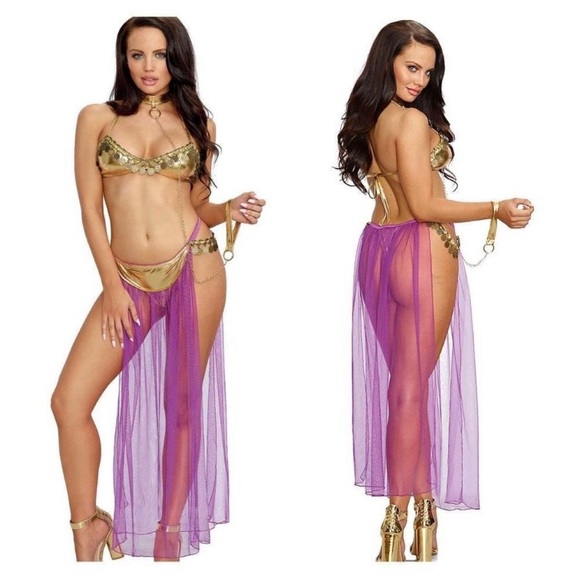 Dreamgirl Harem Slave Costume OS Fits Most - Picture 3 of 5